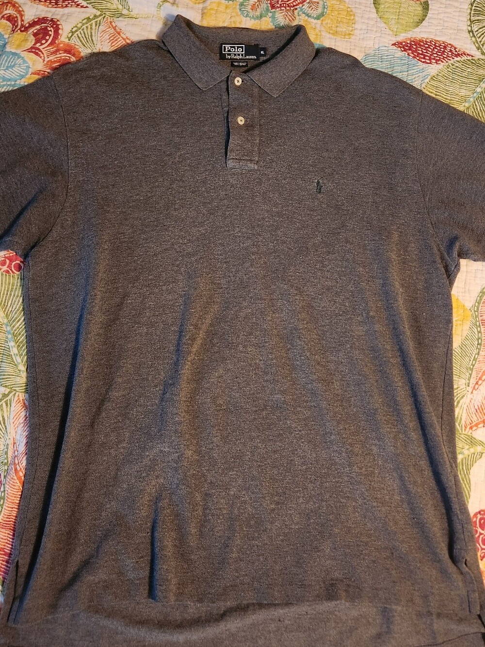 Polo By Ralph Lauren mens polo shirt  size XXL in dark gray